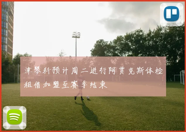 津琴科预计周二进行阿贾克斯体检租借加盟至赛季结束